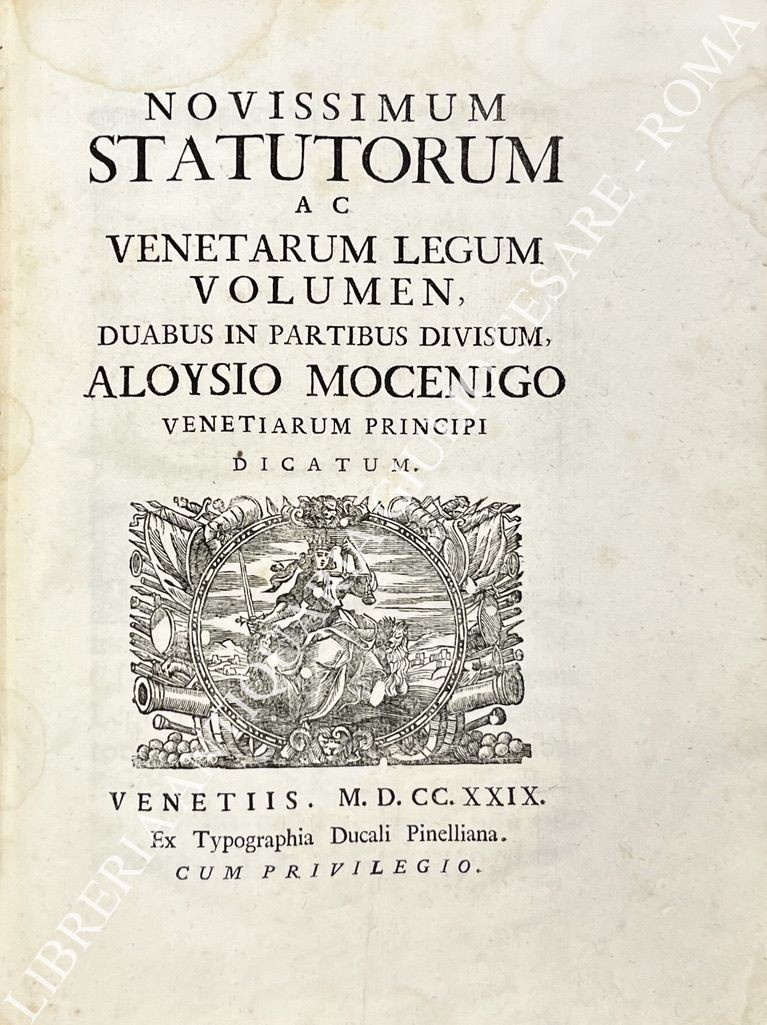 Novissimum statutorum ac venetarum