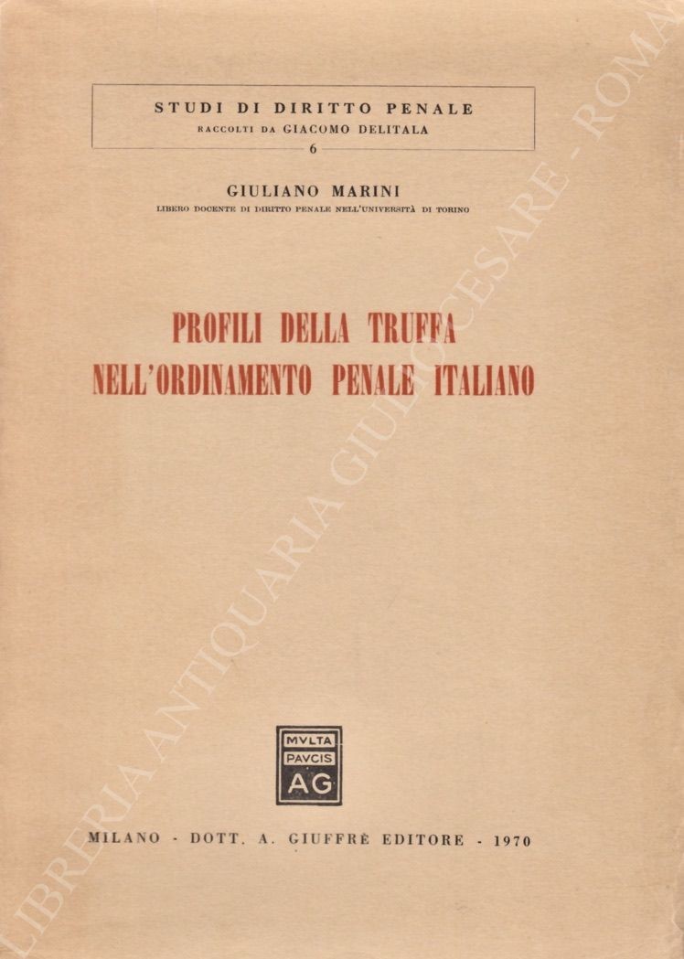 Profili della truffa nell'ordinamento penale italiano