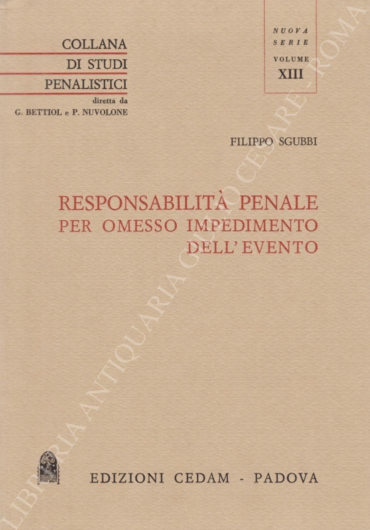 Responsabilità penale per omesso impedimento