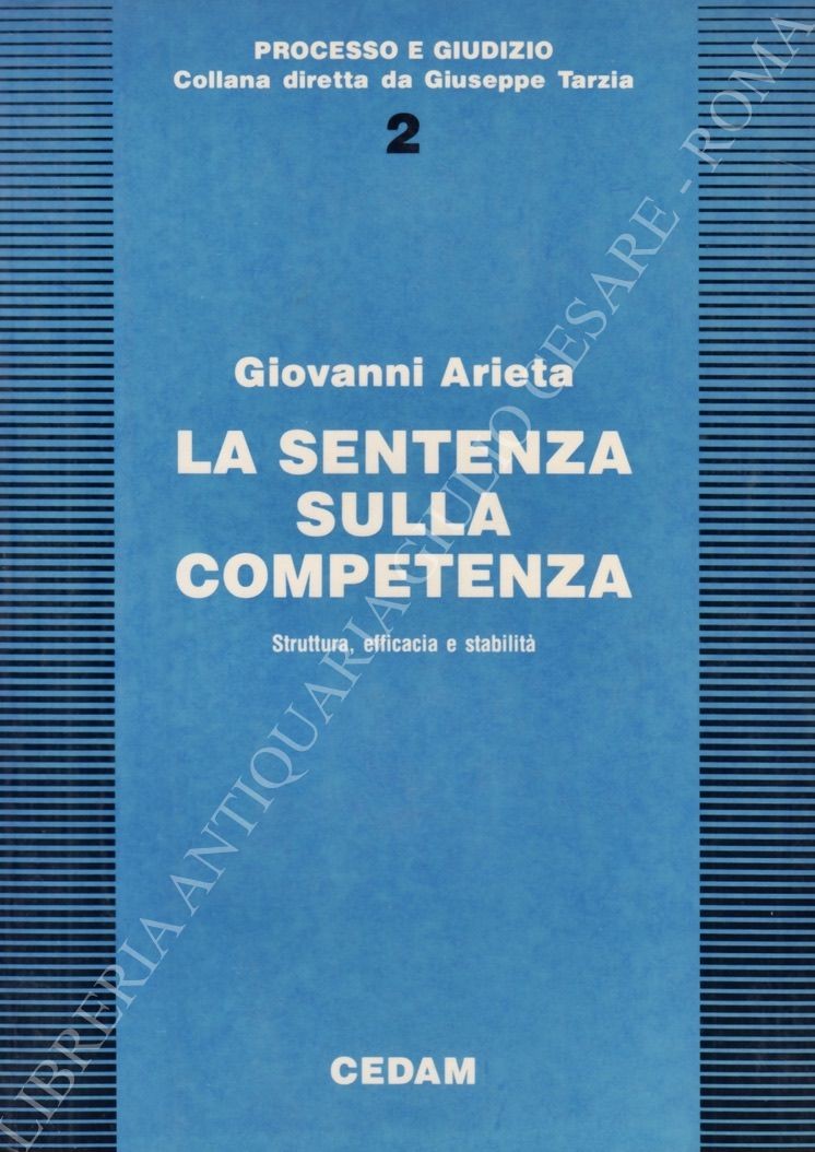 La sentenza sulla competenza