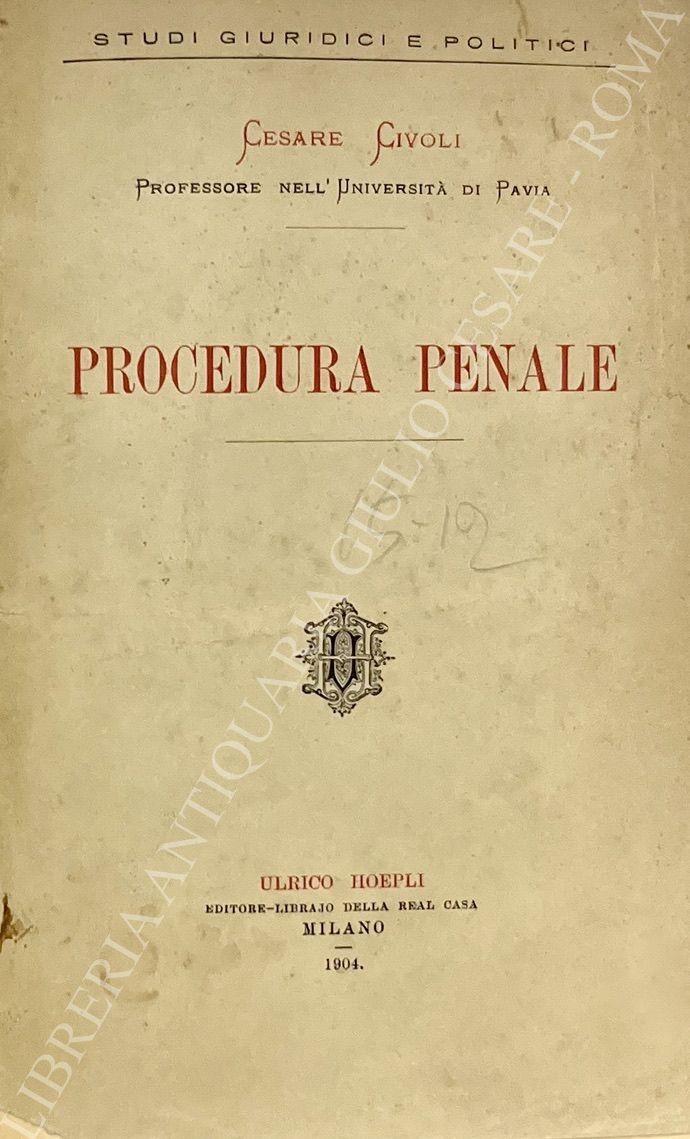 Procedura penale