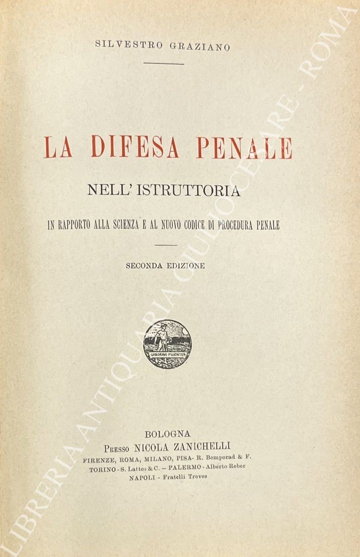 La difesa penale nell'istruttoria