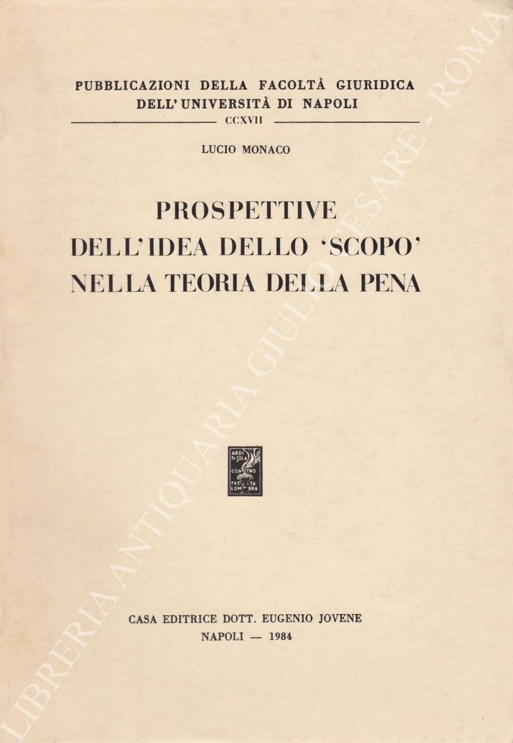 Prospettive dell'idea dello scopo nella teoria della pena