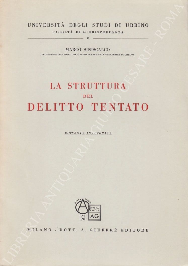 La struttura del delitto tentato