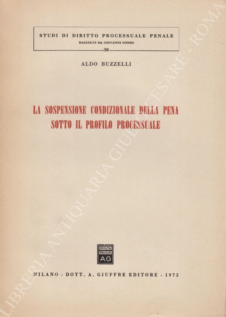 La sospensione condizionale della pena