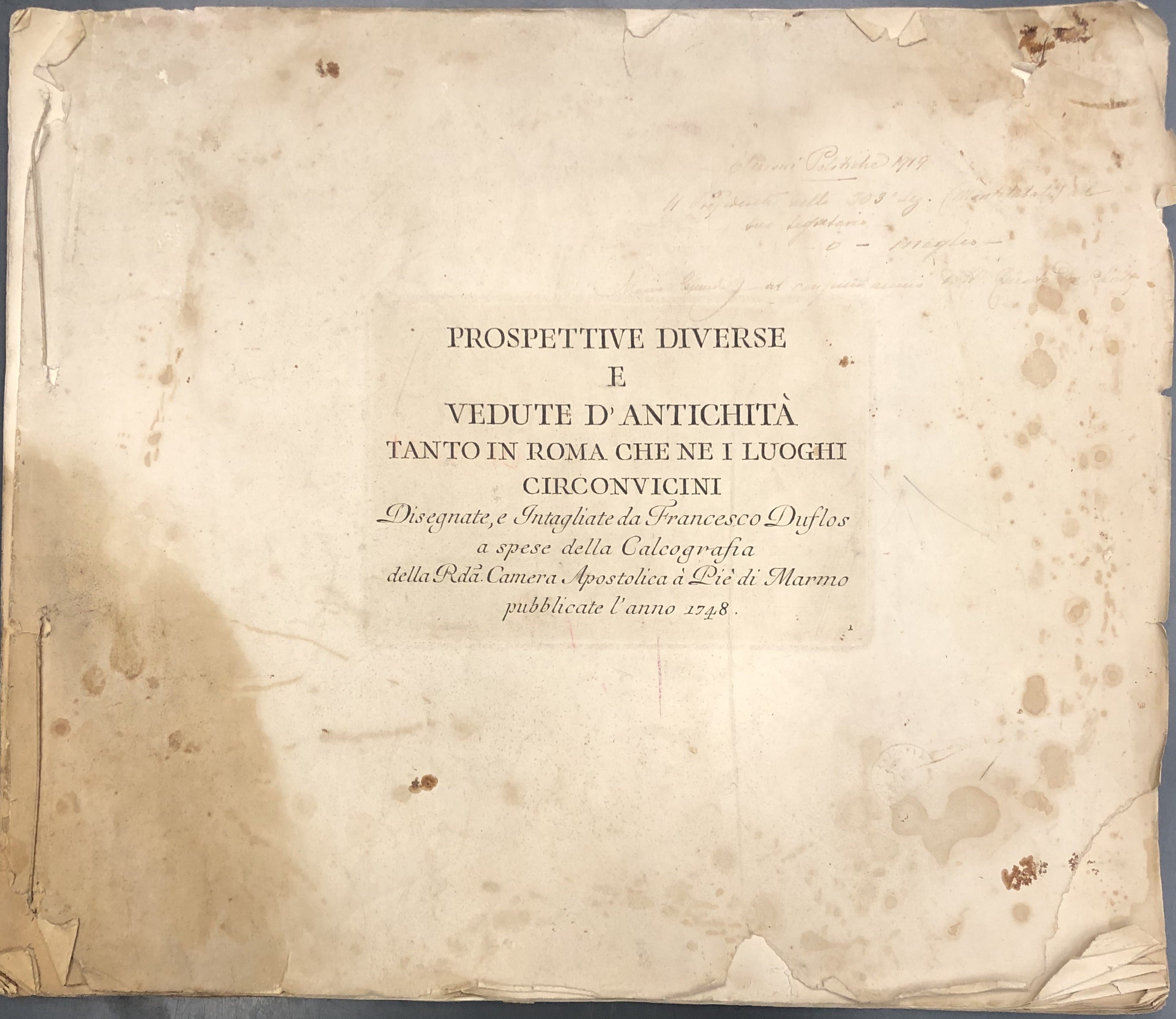 Prospettive diverse e vedute d'antichità