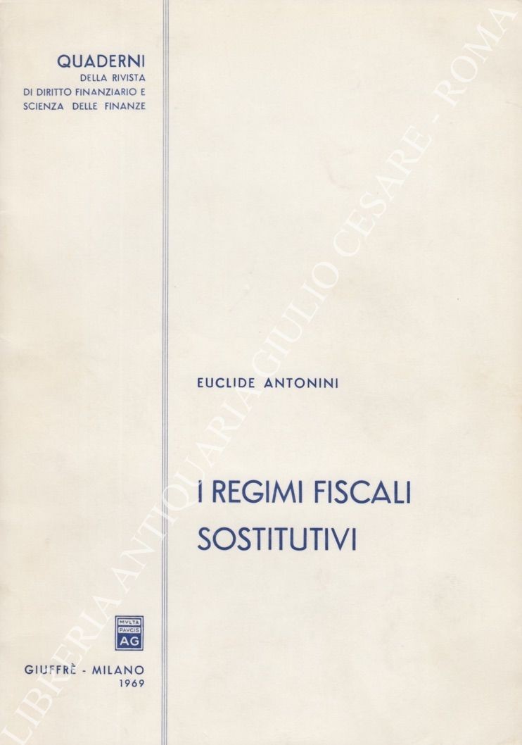 I regimi fiscali sostitutivi