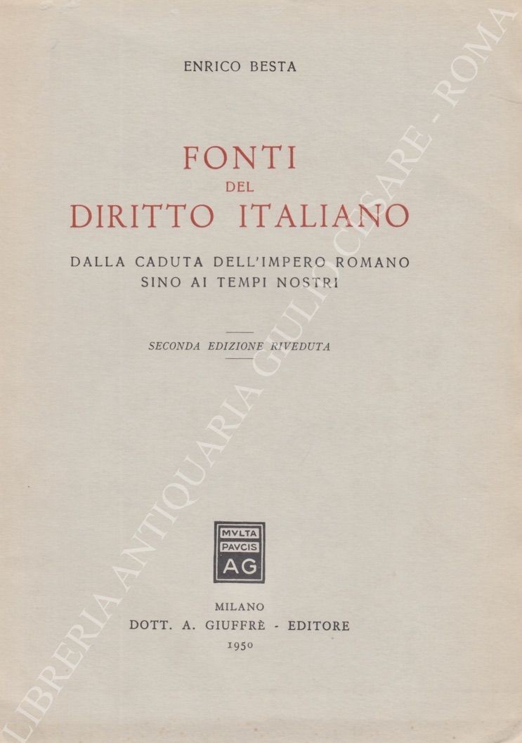 Fonti del diritto italiano