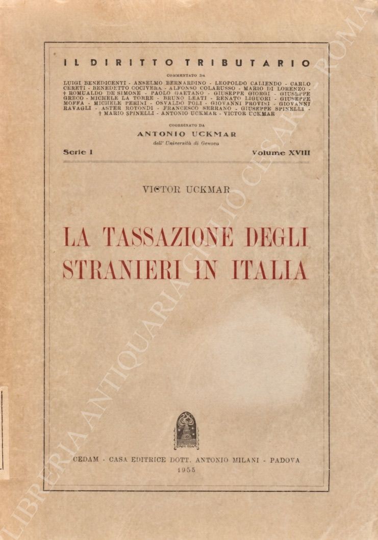 La tassazione degli stranieri in Italia