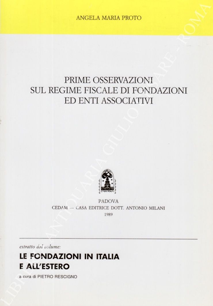 Prime osservazioni sul regime fiscale di fondazioni ed enti associativi