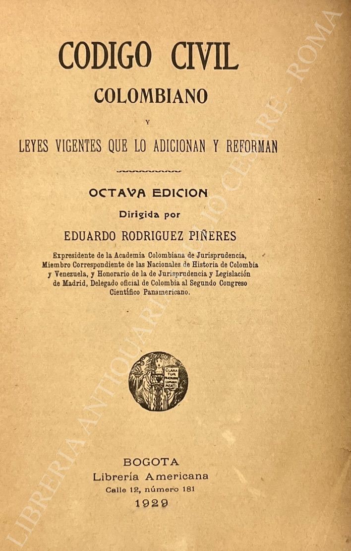 Codigo civil colombiano