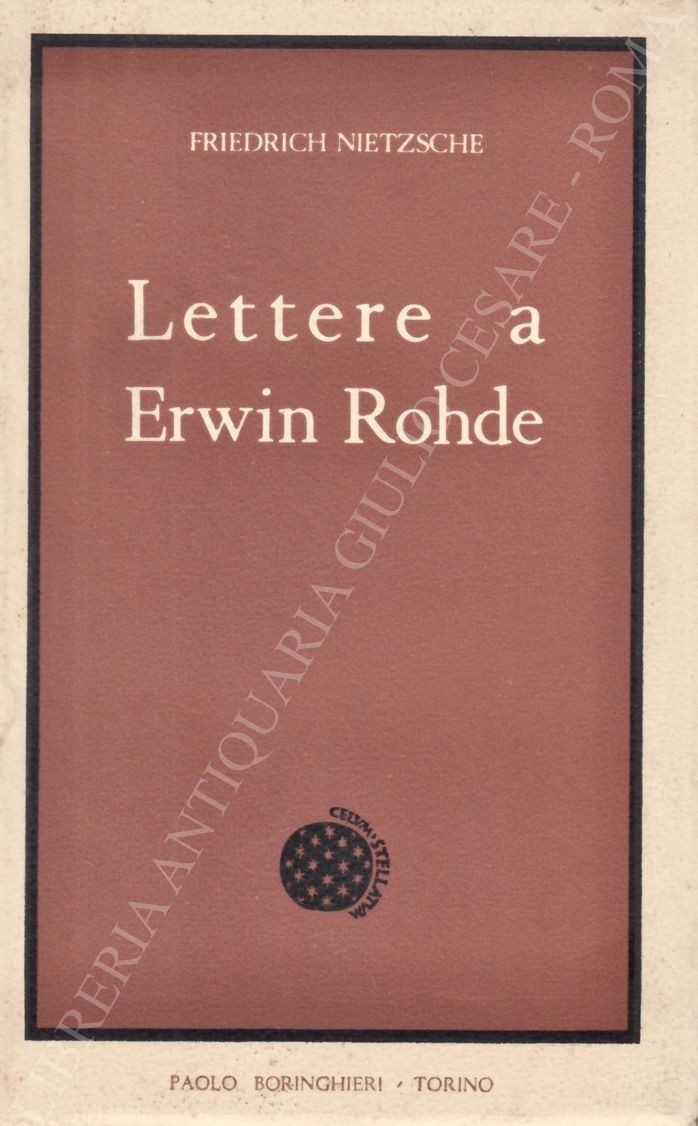Lettere a Erwin Rohde
