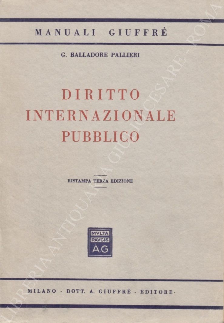 Diritto internazionale pubblico