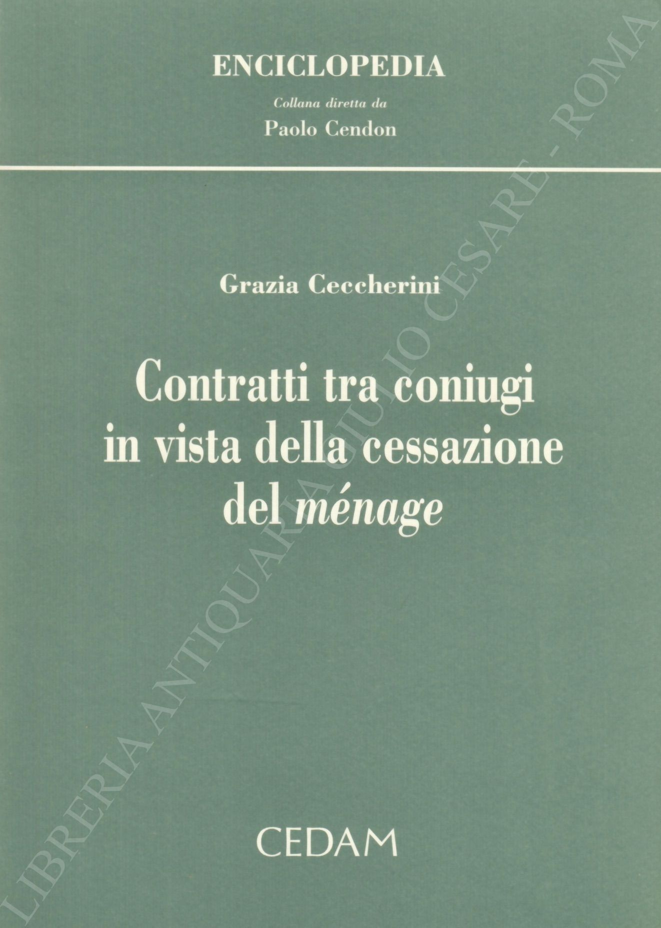 Contratti tra coniugi in vista della cessazione del menage
