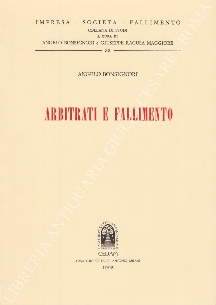 Arbitrati e fallimento