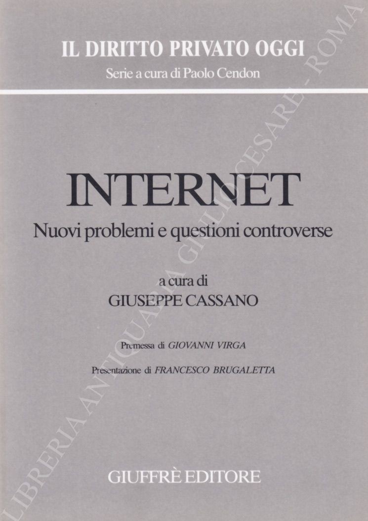 Internet. Nuovi problemi e questioni controverse