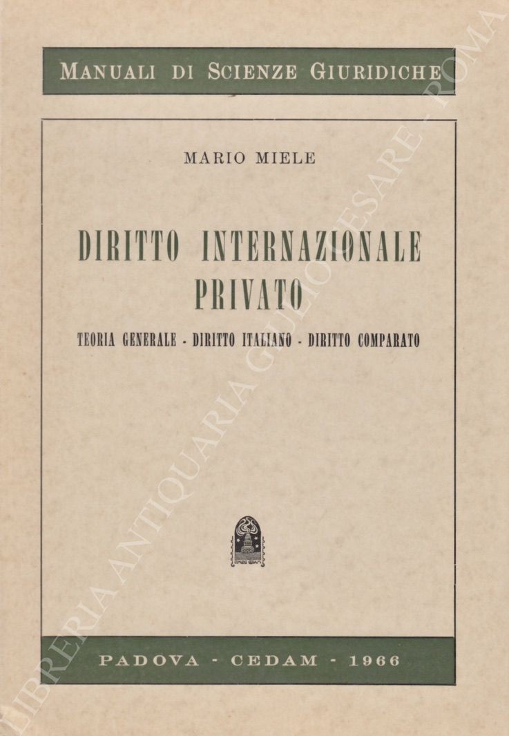 Diritto internazionale privato