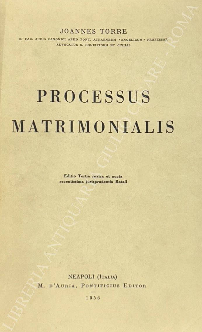 Processus matrimonialis