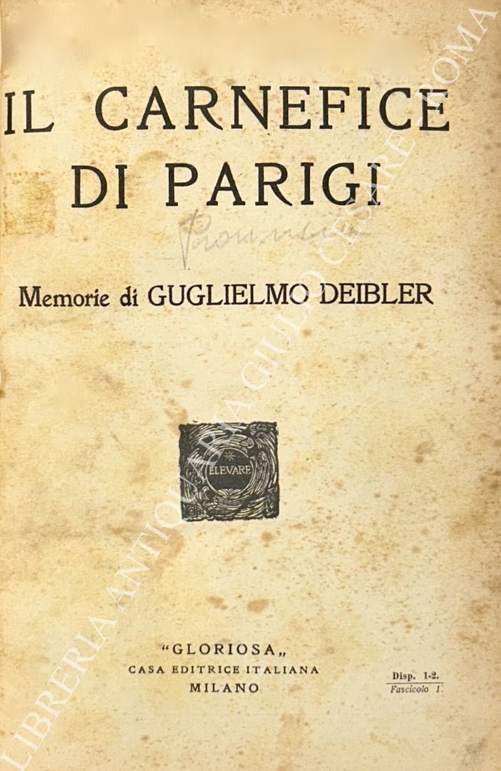 Il carnefice di Parigi