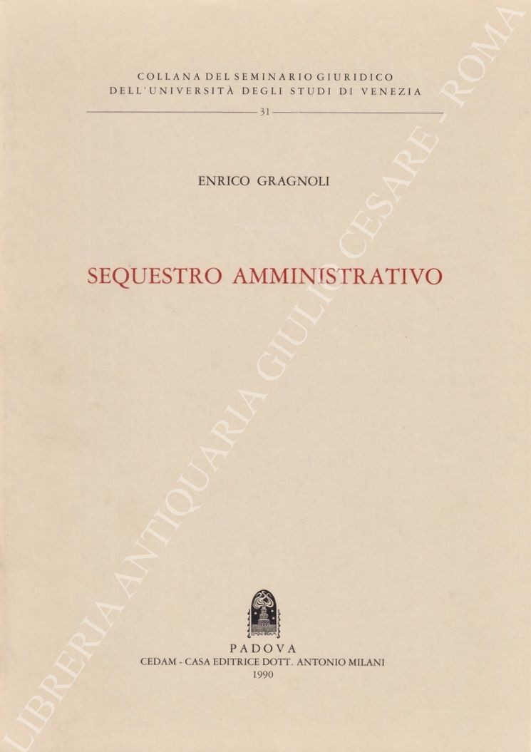 Sequestro amministrativo