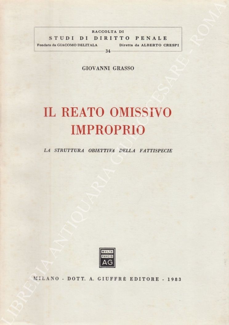 Il reato omissivo improprio