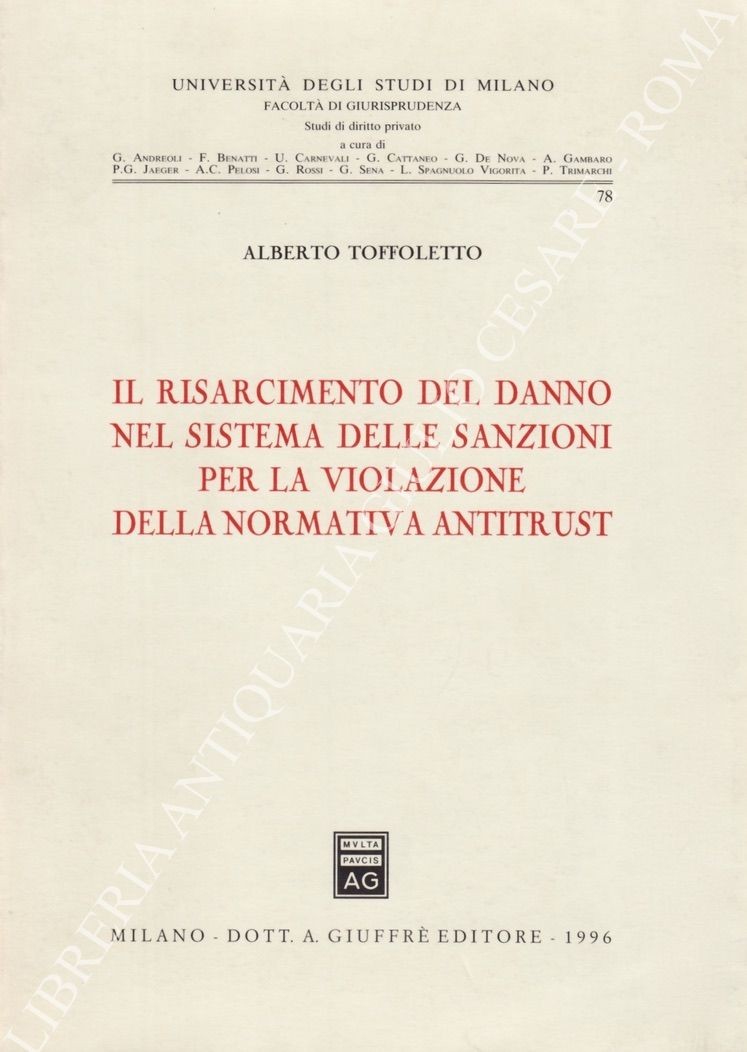 Il risarcimento del danno nel sistema delle sanzioni