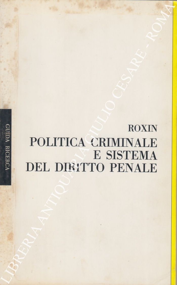Politica criminale