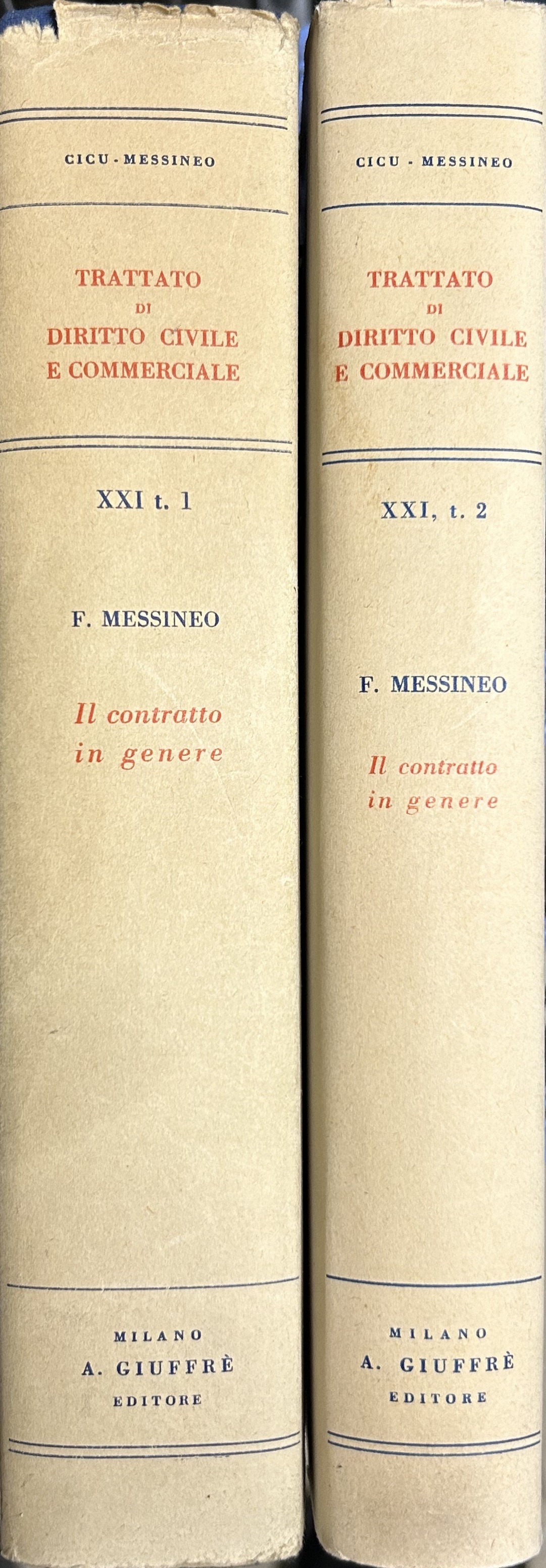 Il contratto in genere