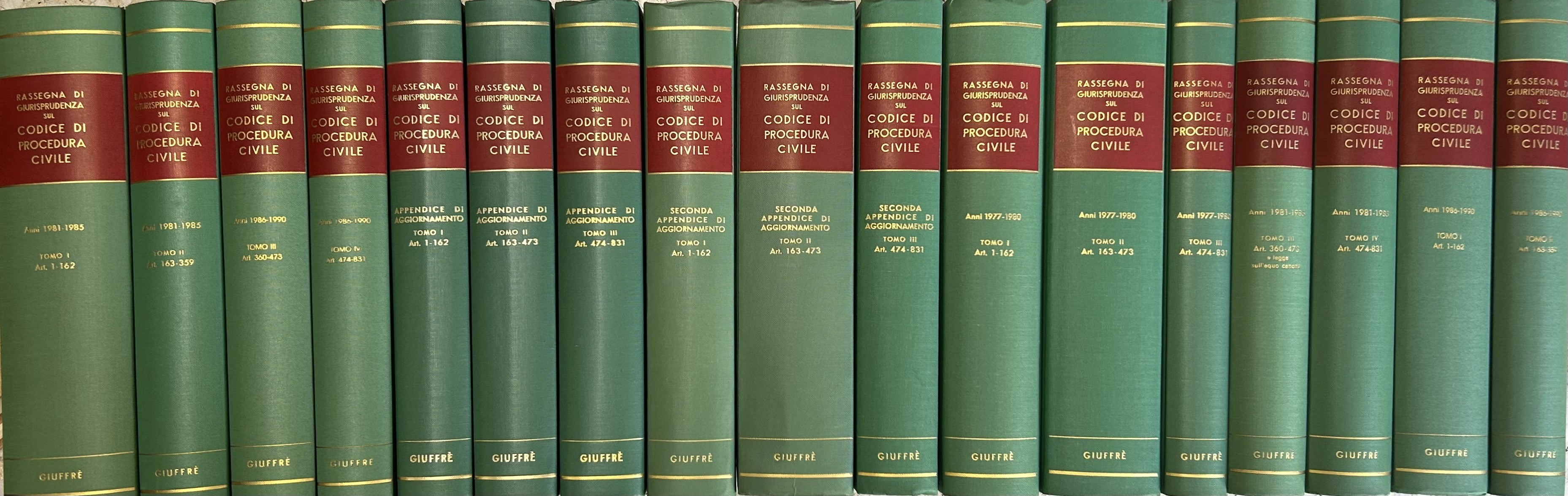 Rassegna di giurisprudenza del codice di procedura civile