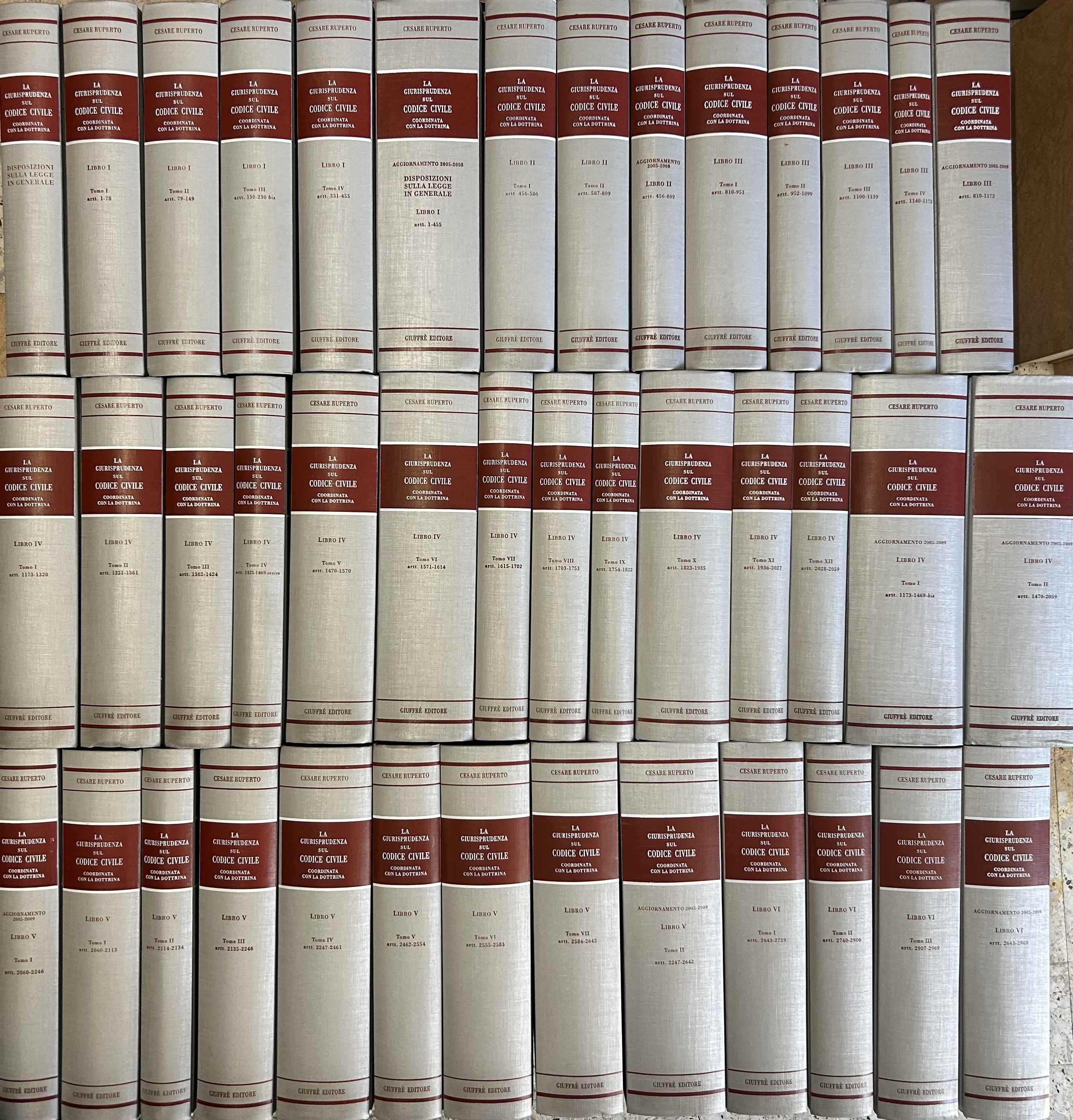 La giurisprudenza sul codice civile