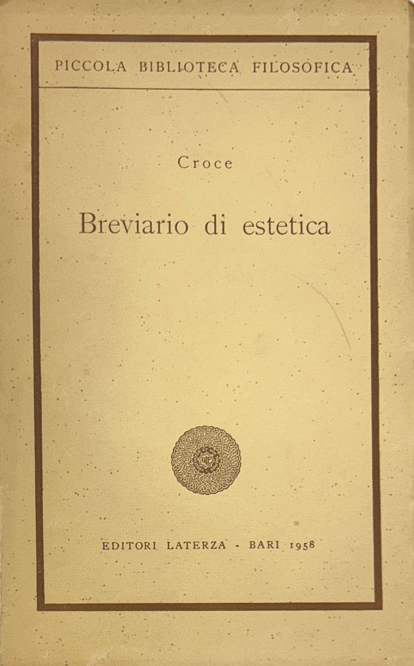 Breviario di estetica. Quattro lezioni