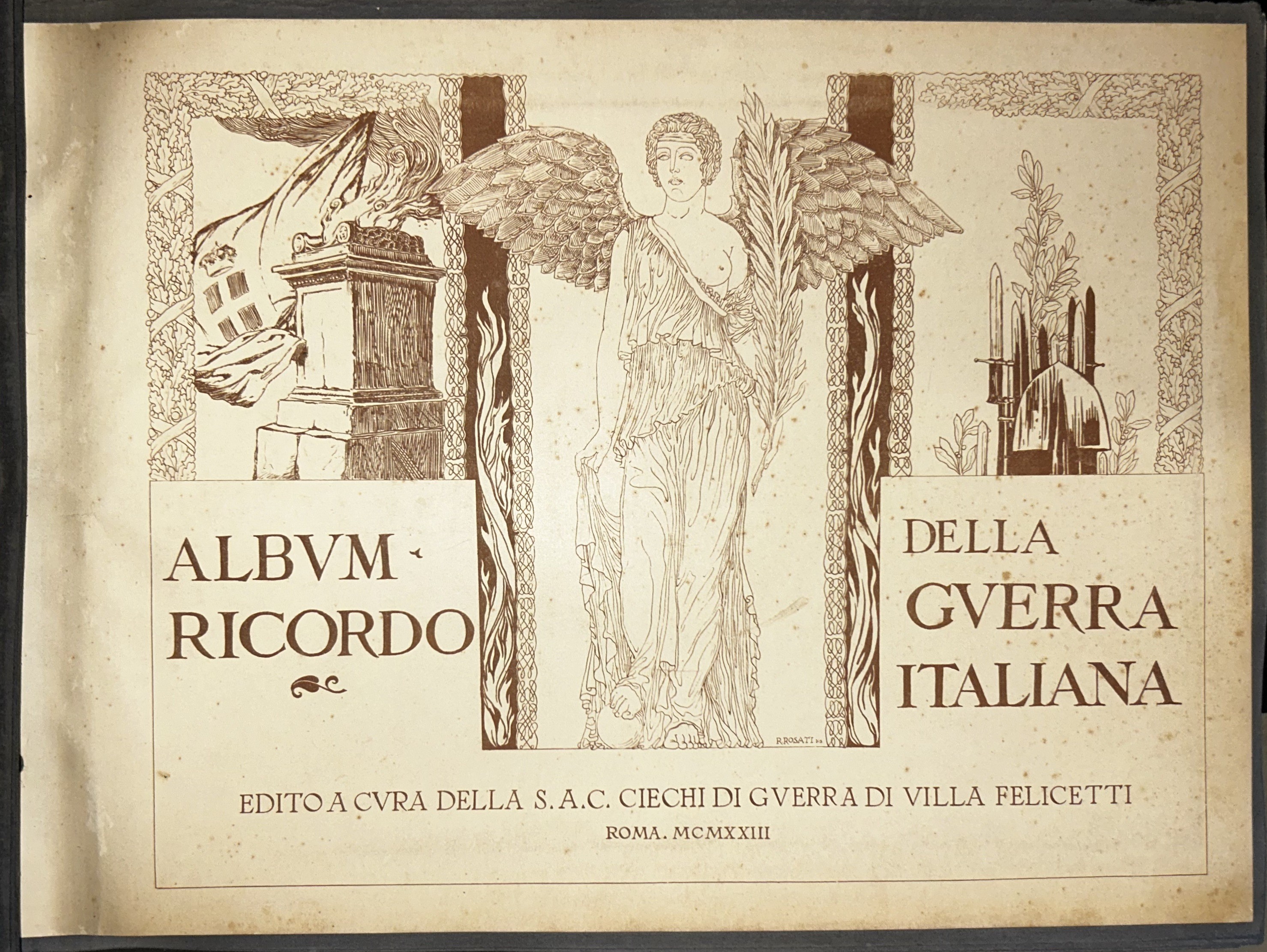 Album ricordo della guerra italiana
