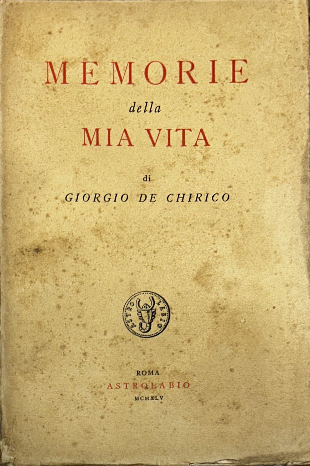 Memorie della mia vita