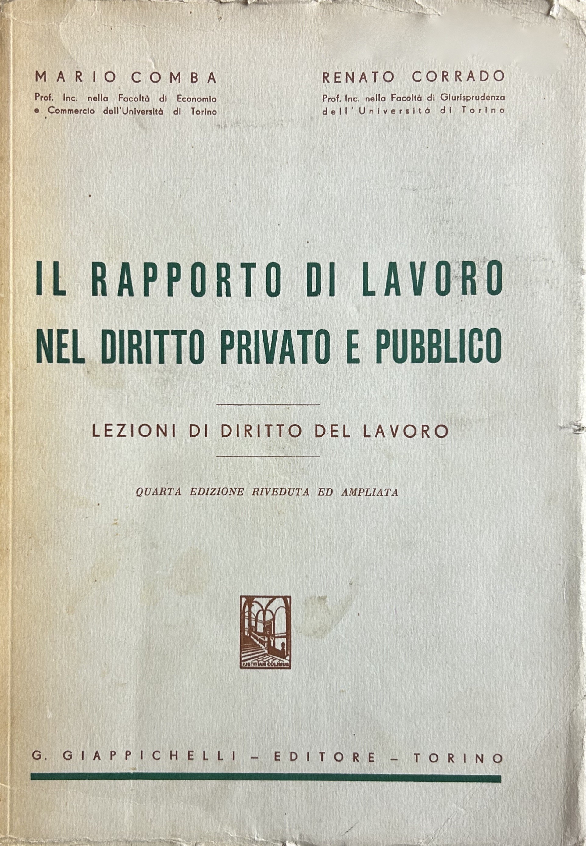 Il rapporto di lavoro 