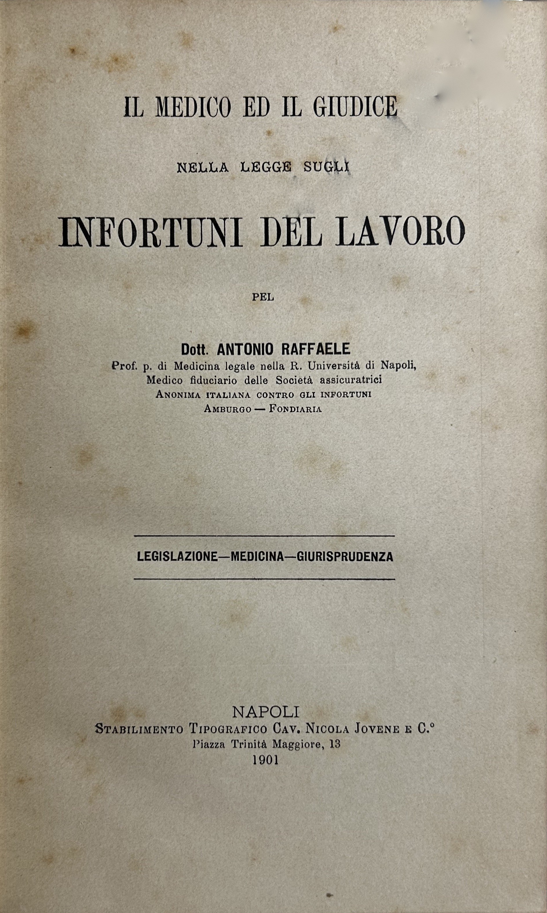 Il medico ed il giudice