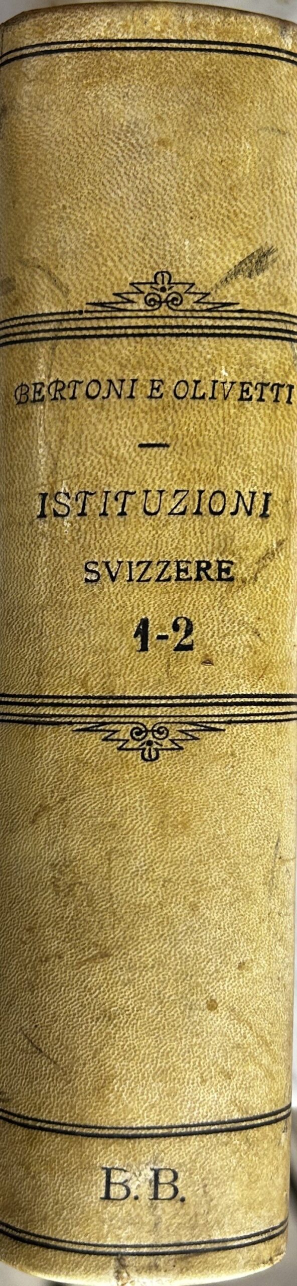 Le istituzioni svizzere nel diritto pubblico e privato