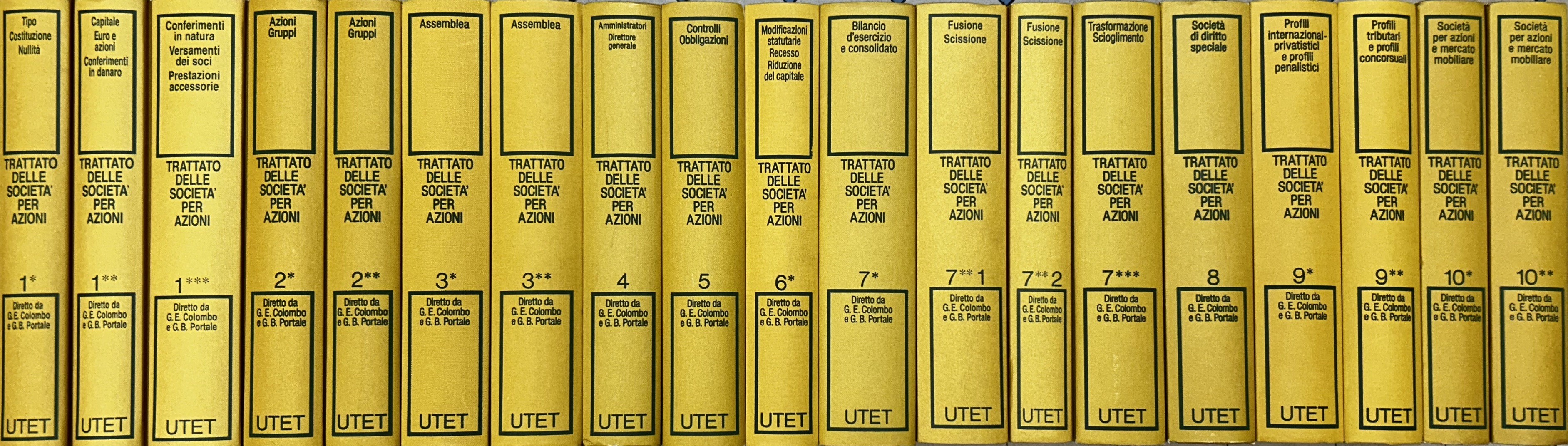 Trattato delle societa per azioni