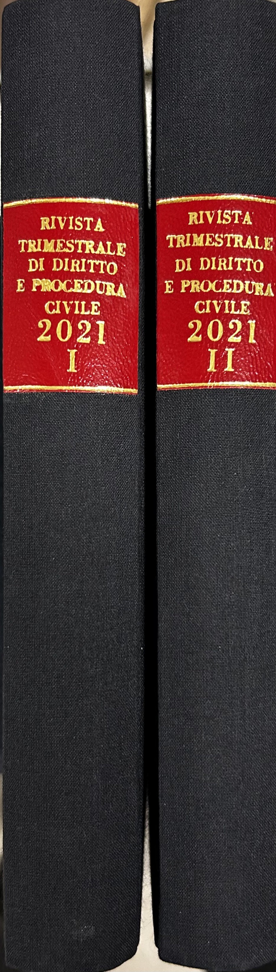 Rivista trimestrale di diritto e procedura civile