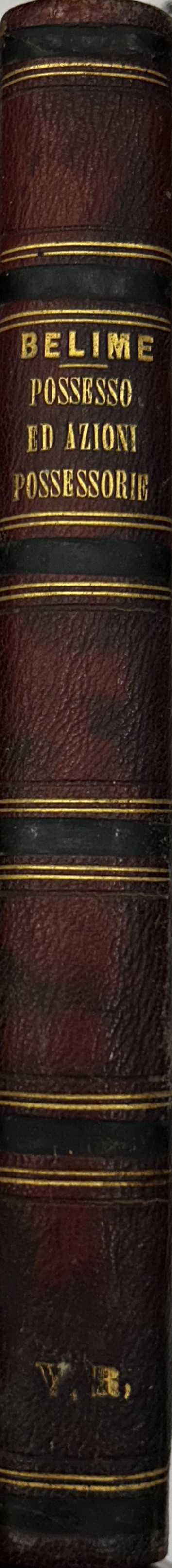 Trattato del diritto di possesso e delle azioni