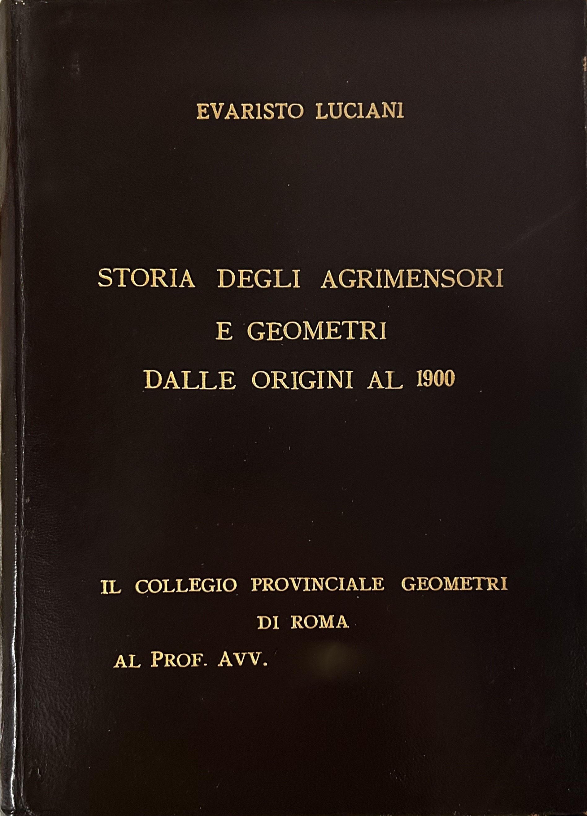 Storia degli agrimensori