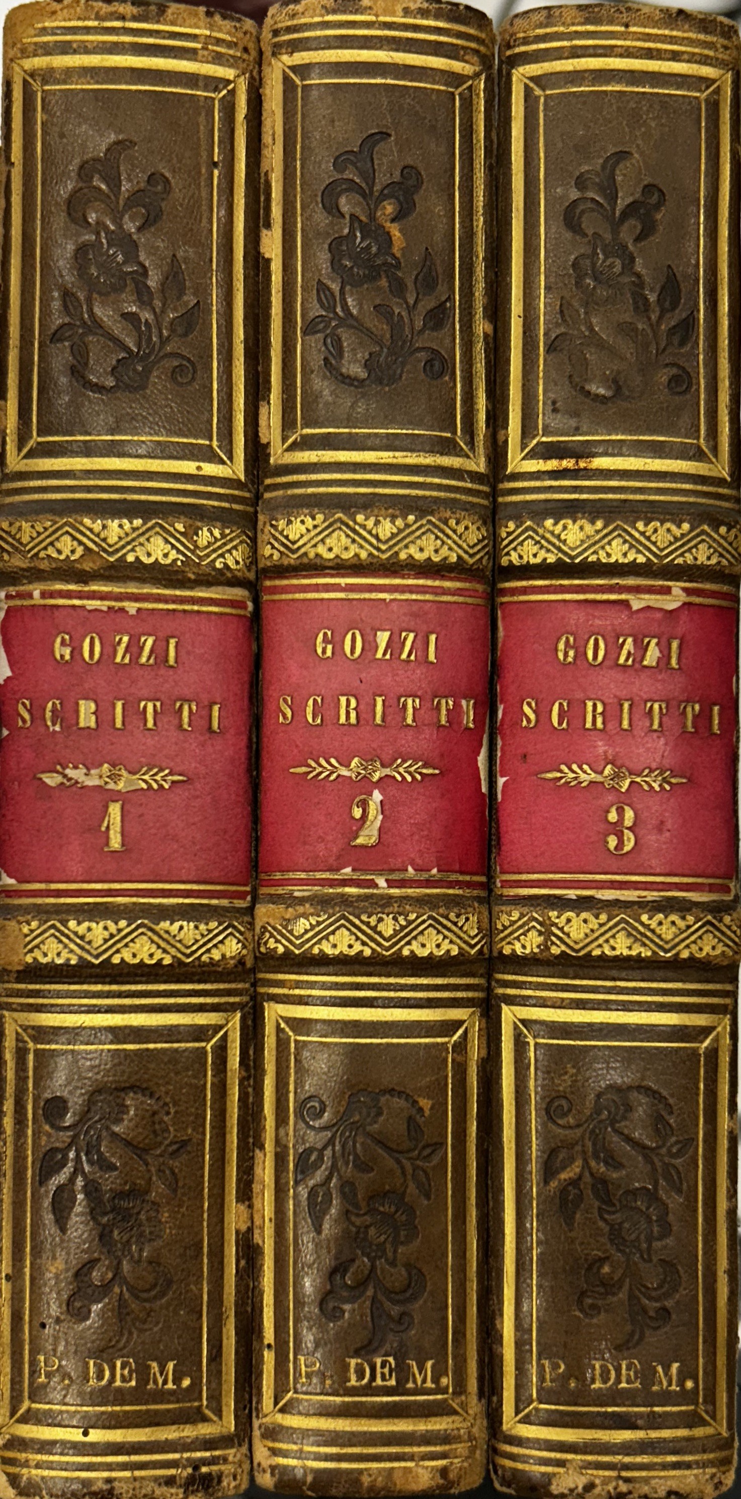 Scritti di Gasparo Gozzi