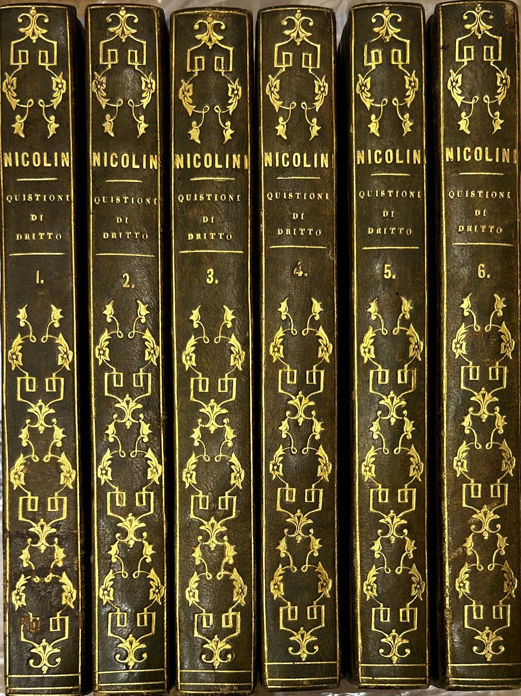 Quistioni di dritto trattate