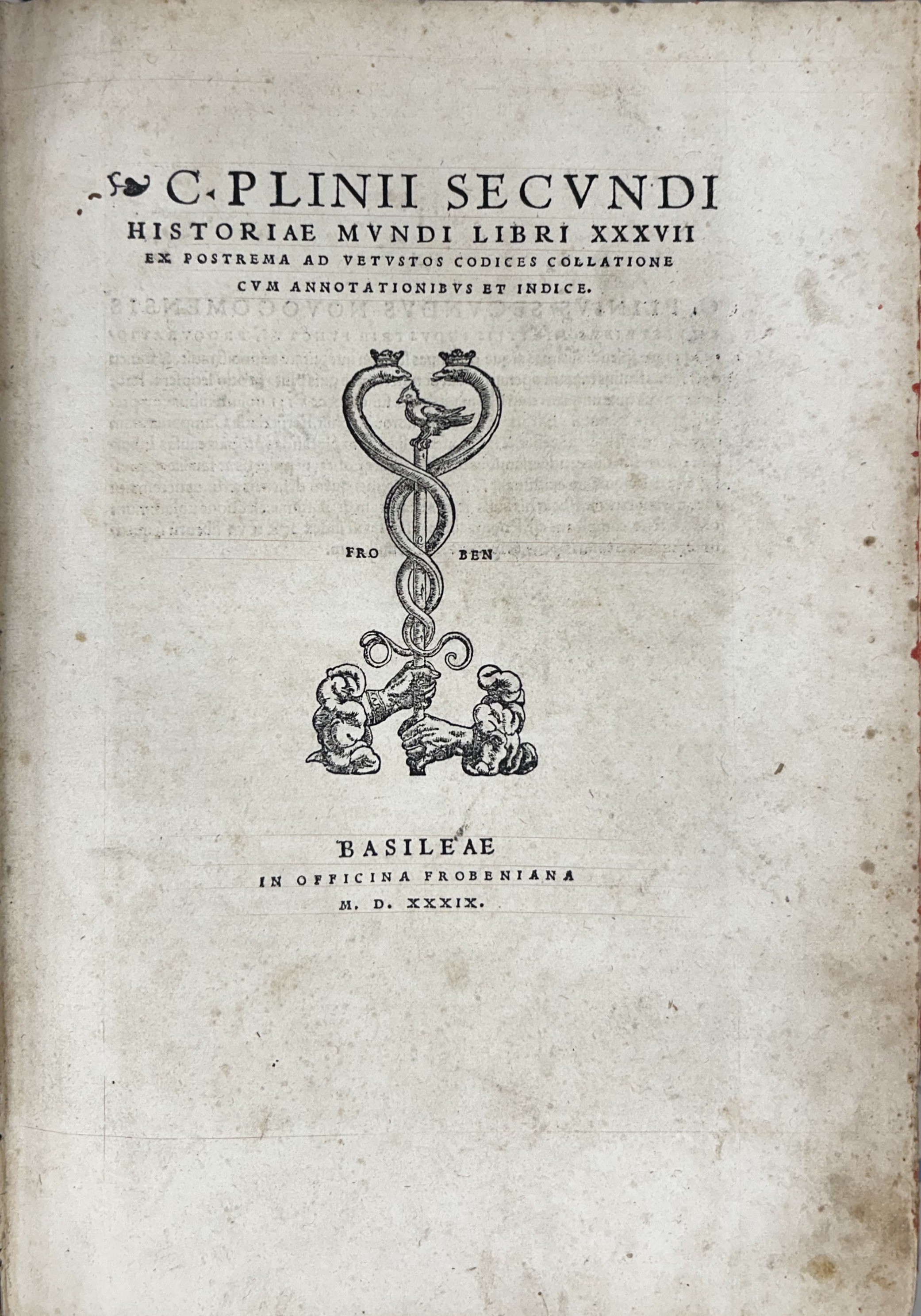 Historiae Mundi Libri XXXVII