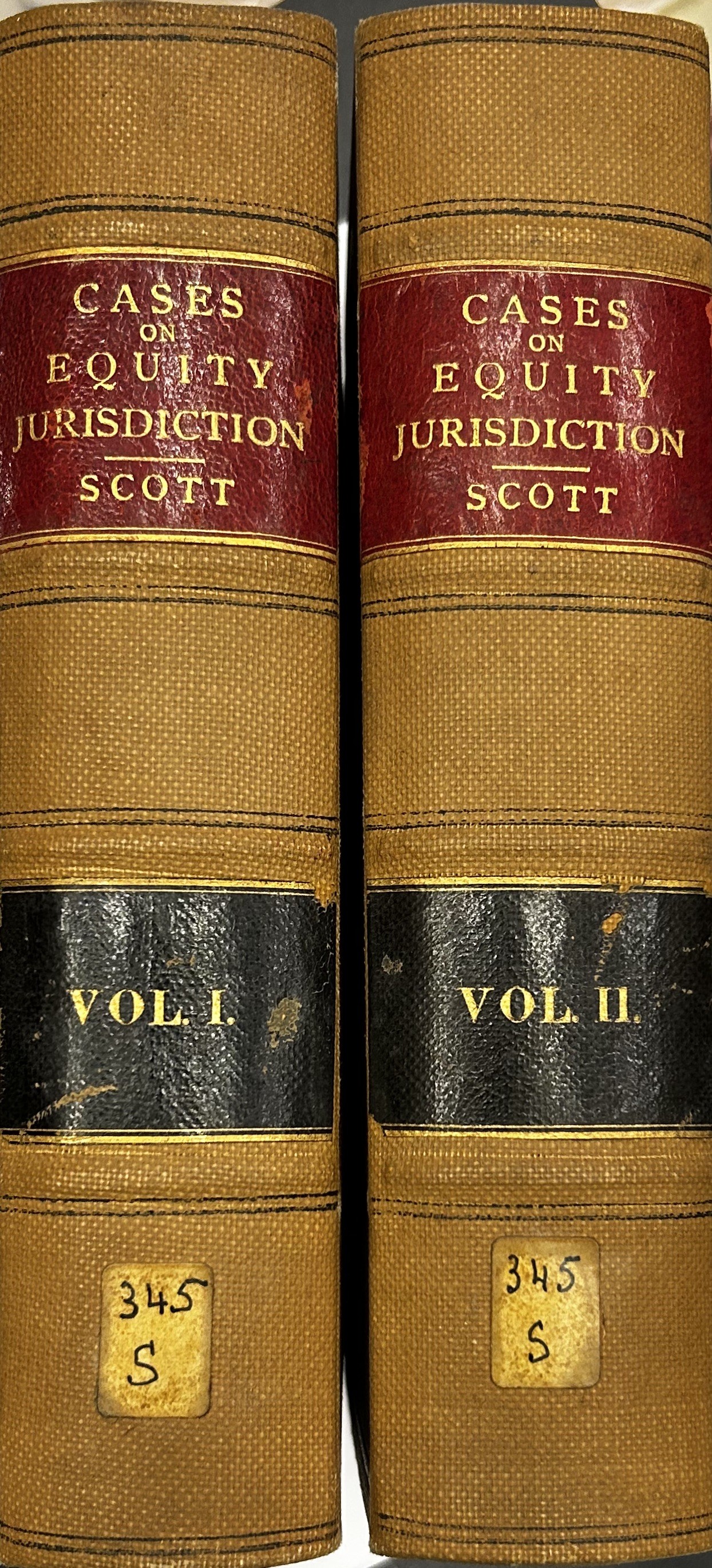 Cases on equity jurisdiction