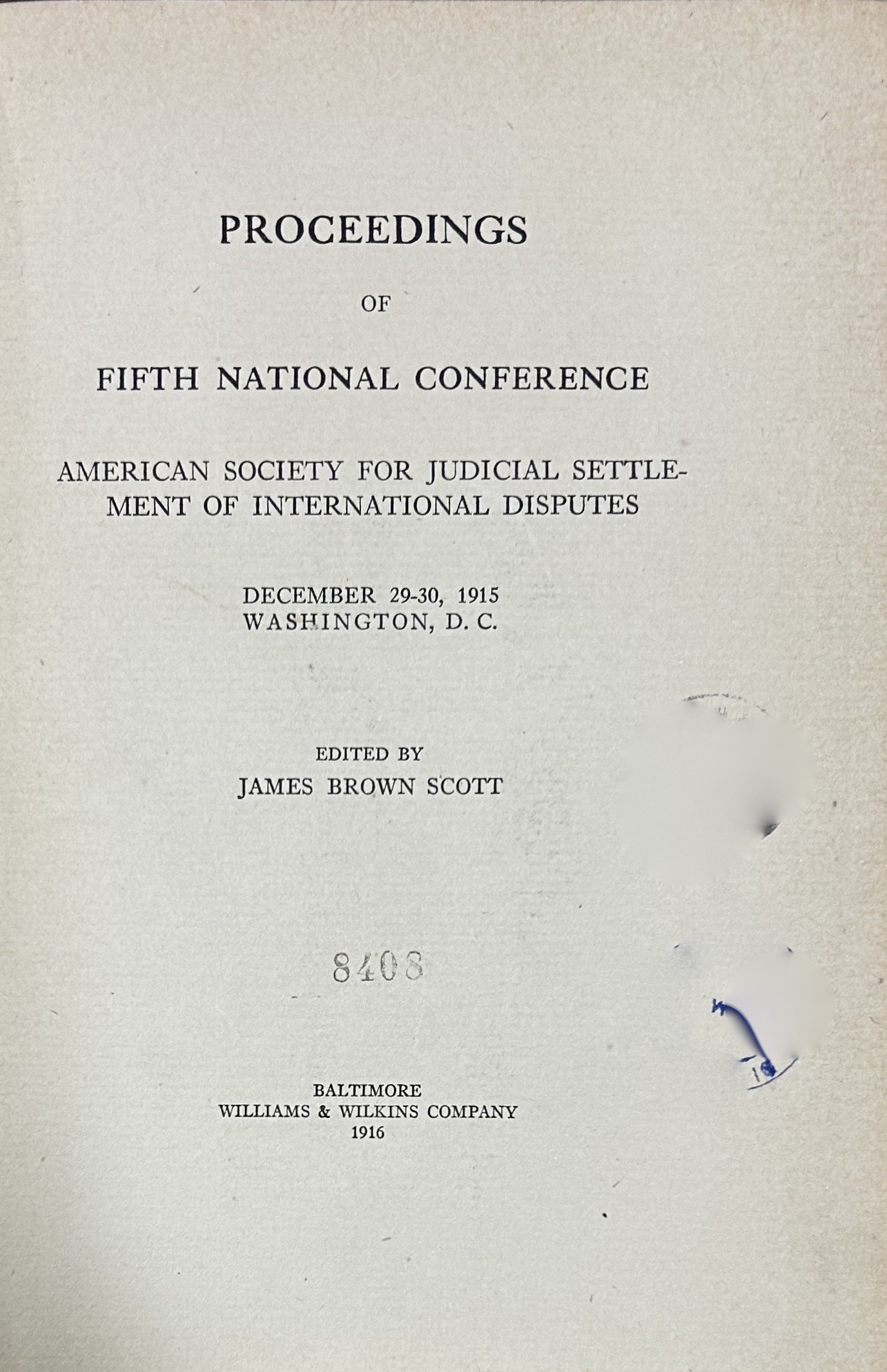 Proceedings of fifth national conference