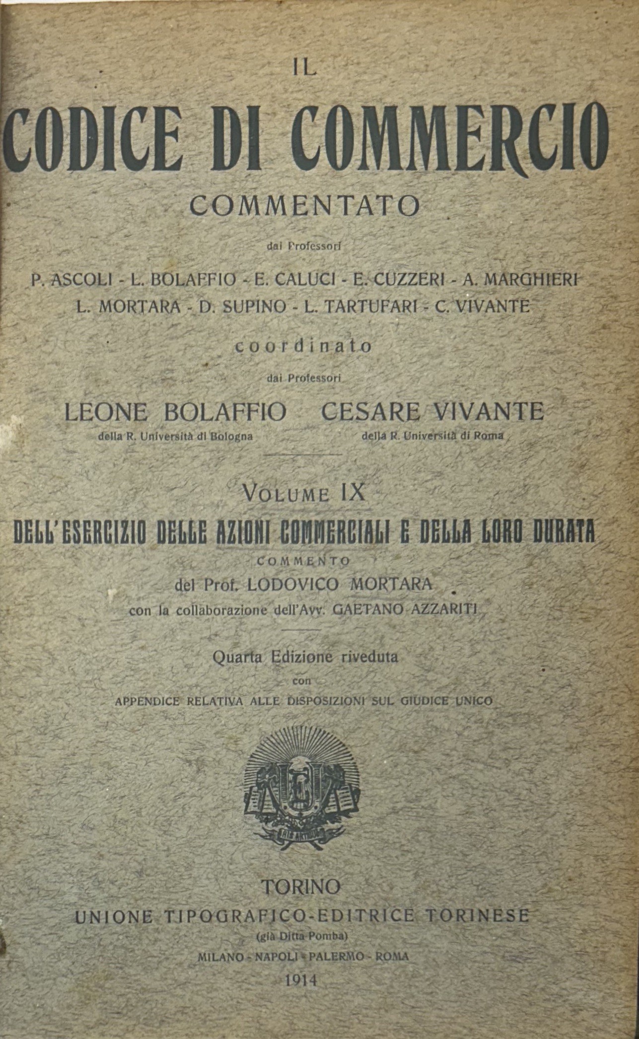 Dell'esercizio delle azioni commerciali