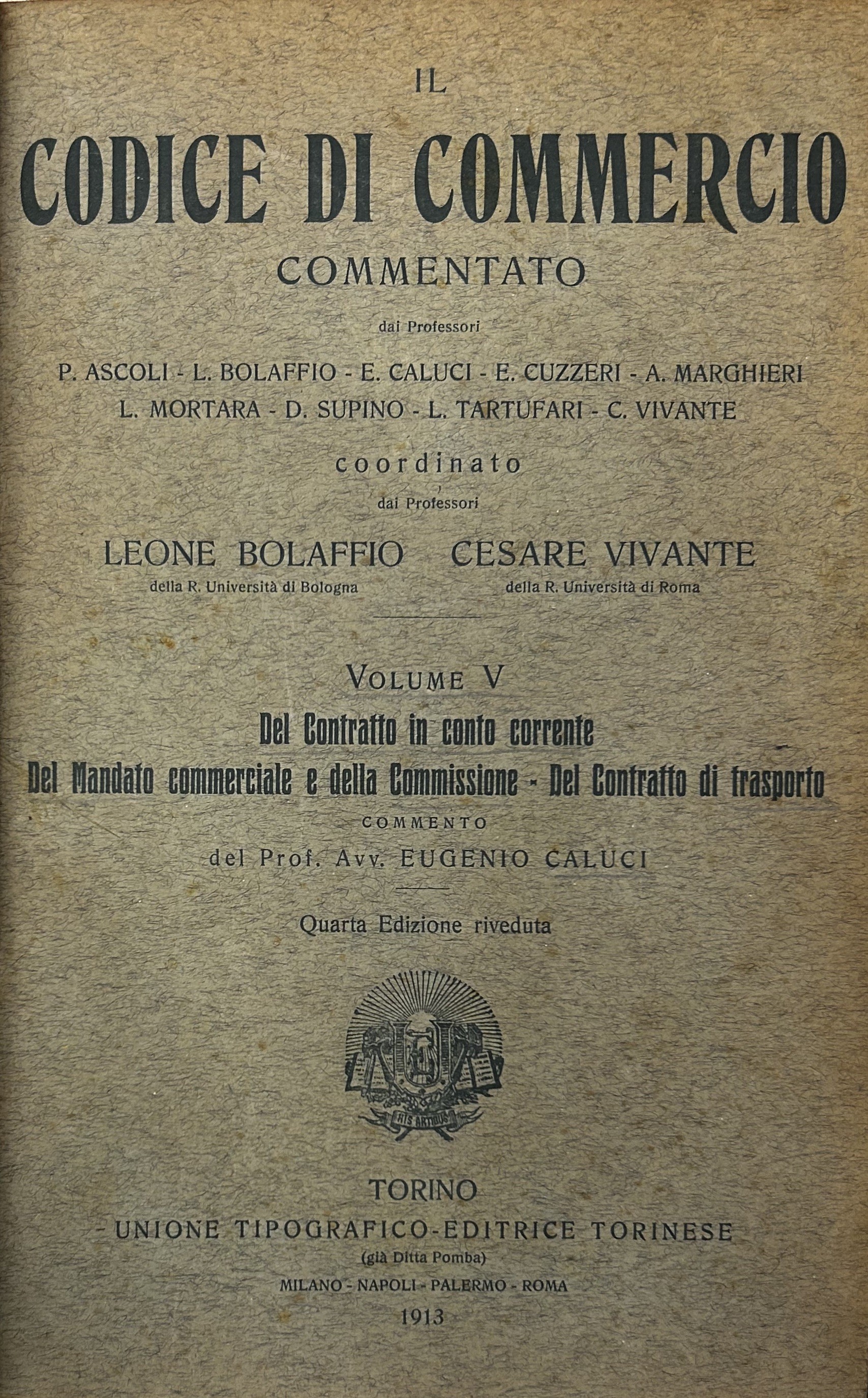 Del contratto in conto corrente