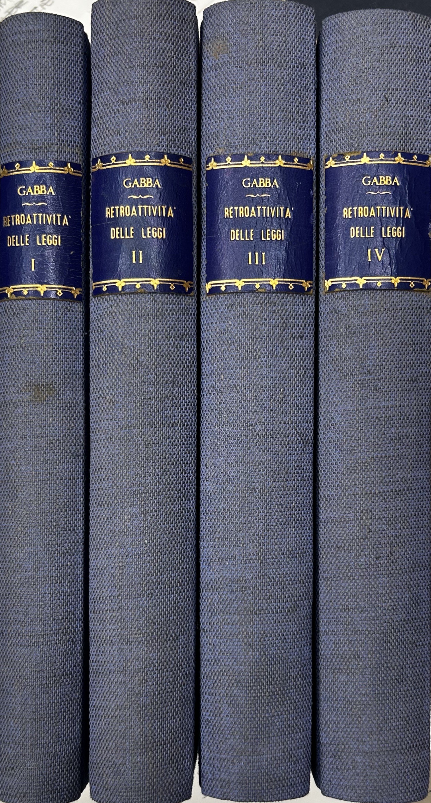 Teoria della retroattività delle leggi