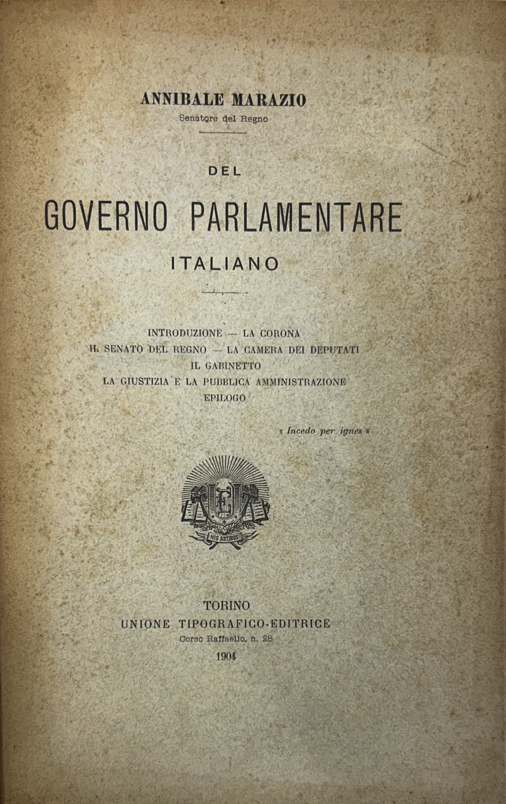 Del governo parlamentare italiano