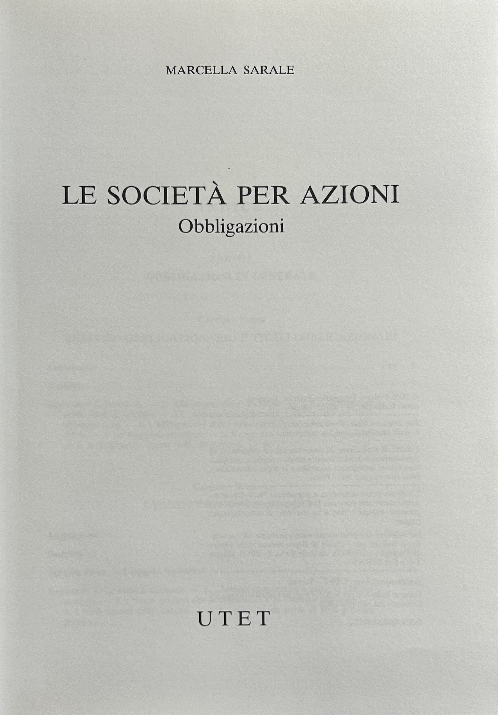 Le società per azioni
